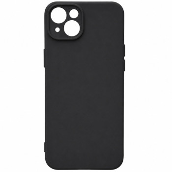 Soft Silicone Case for Apple iPhone 15 - Black