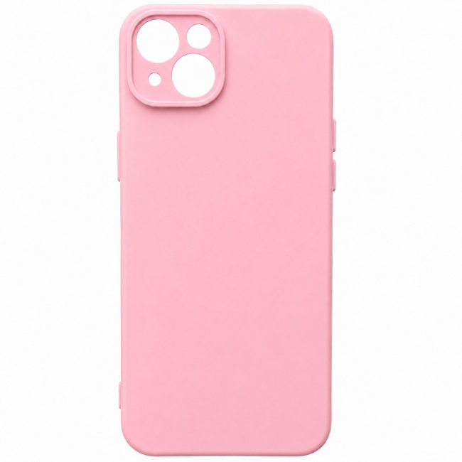 Μαλακή θήκη σιλικόνης για Apple iPhone 14 Plus - ροζ