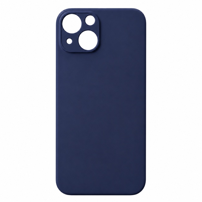 Μαλακή θήκη σιλικόνης για Apple iPhone 15 - μπλε ναυτικό