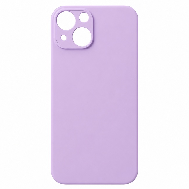 Μαλακή θήκη σιλικόνης για Apple iPhone 15 Plus - λιλά