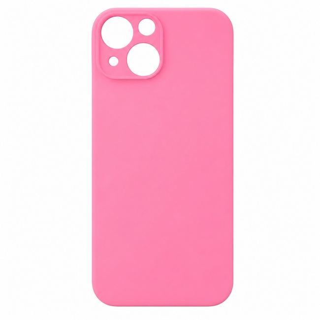 Μαλακή θήκη σιλικόνης για Apple iPhone 15 - ροζ
