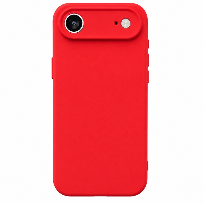 Μαλακή θήκη σιλικόνης για Apple iPhone 17 AIR - κόκκινη