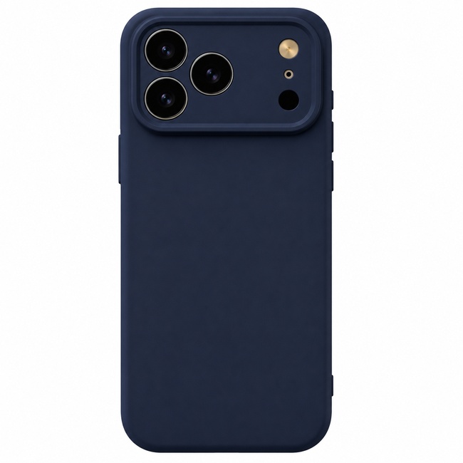 Μαλακή θήκη σιλικόνης για Apple iPhone 17 Pro - μπλε ναυτικό