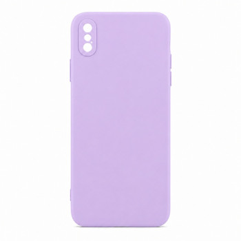 Soft Silicone Case for Apple iPhone X - Lilac