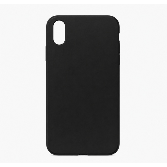 Μαλακή θήκη σιλικόνης για Apple iPhone XS Max - μαύρη