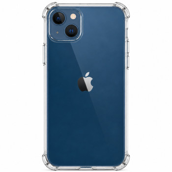 Διάφανη θήκη σιλικόνης για Apple iPhone 13 - διάφανη