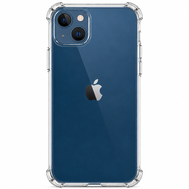 Διάφανη θήκη σιλικόνης για Apple iPhone 13 - διάφανη