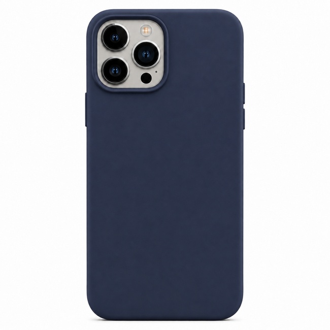 Θήκη σιλικόνης για Apple iPhone 13 Pro Max - μπλε ναυτικό