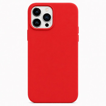 Θήκη σιλικόνης για Apple iPhone 13 Pro Max - κόκκινη