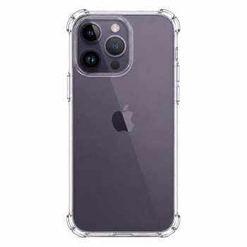 Διάφανη θήκη σιλικόνης για Apple iPhone 14 Pro - διάφανη