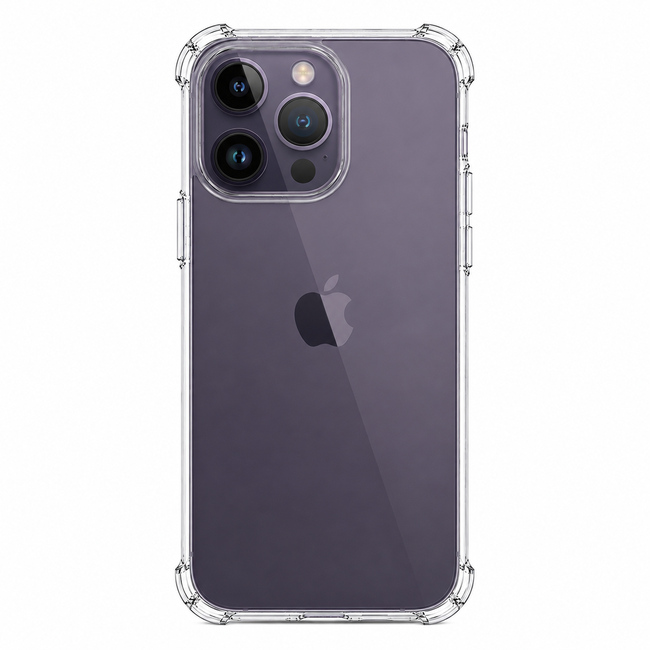 Διάφανη θήκη σιλικόνης για Apple iPhone 14 Pro Max - διάφανη