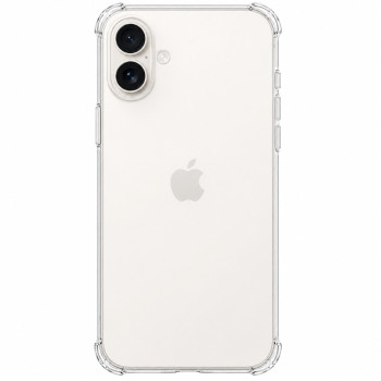 Διάφανη θήκη σιλικόνης για Apple iPhone 16 Plus - διάφανη