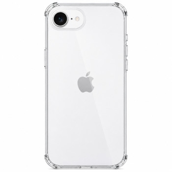 Διάφανη θήκη σιλικόνης για Apple iPhone 16E - διάφανη