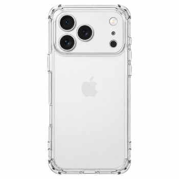 Διάφανη θήκη σιλικόνης για Apple iPhone 17 Pro - διάφανη