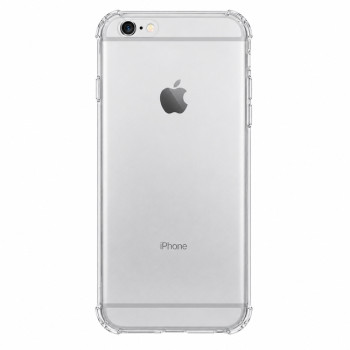 Διάφανη θήκη σιλικόνης για Apple iPhone 6 - διάφανη