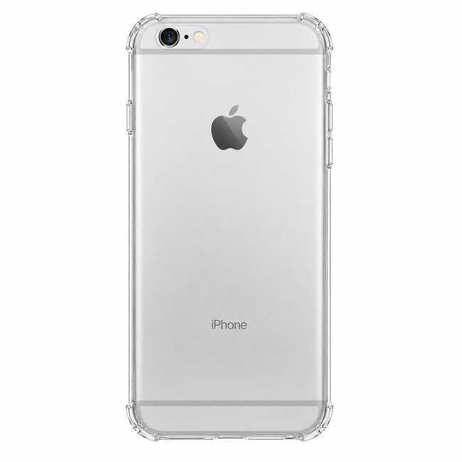 Διάφανη θήκη σιλικόνης για Apple iPhone 6S - διάφανη