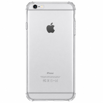 Διάφανη θήκη σιλικόνης για Apple iPhone 6+ - διάφανη