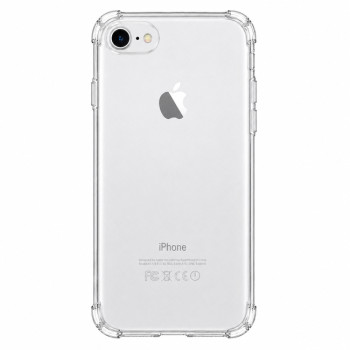 Διάφανη θήκη σιλικόνης για Apple iPhone 7 - διάφανη