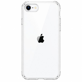 Διάφανη θήκη σιλικόνης για Apple iPhone SE2 - διάφανη