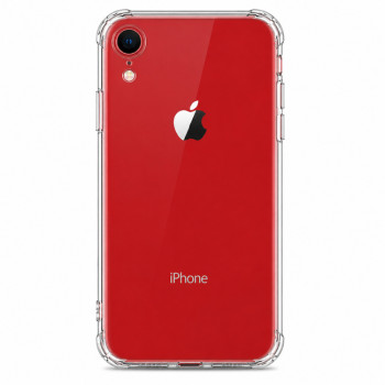 Διάφανη θήκη σιλικόνης για Apple iPhone XR - διάφανη