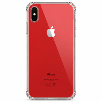 Διάφανη θήκη σιλικόνης για Apple iPhone XS Max - διάφανη