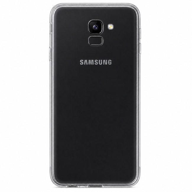 Διάφανη θήκη σιλικόνης για Samsung Galaxy J6 2018 - διάφανη