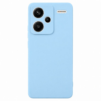 Soft Silicone Case for Xiaomi Redmi Note 13 Pro+ - Sky Blue
