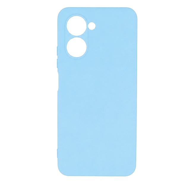 Soft Silicone Case for Realme C33 - Sky Blue