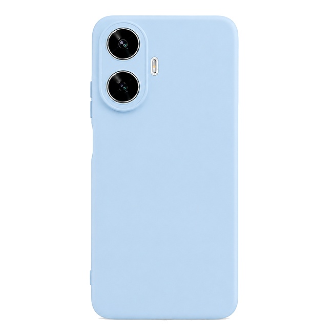Soft Silicone Case for Realme C55 - Sky Blue