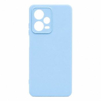 Soft Silicone Case for Xiaomi Redmi Note 12 Pro 5G - Sky Blue