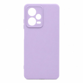 Soft Silicone Case for Xiaomi Redmi Note 12 Pro 5G - Lilac