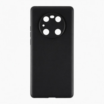 Soft Silicone Case for Huawei Mate 40 Pro - Black