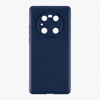 Soft Silicone Case for Huawei Mate 40 Pro - Navy Blue