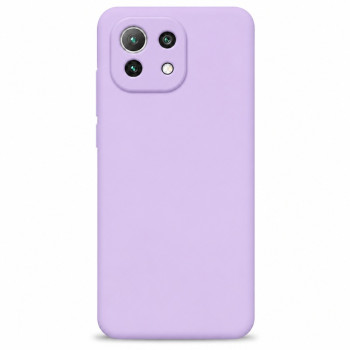 Μαλακή θήκη σιλικόνης για Xiaomi Mi 11 Lite 5g - λιλά