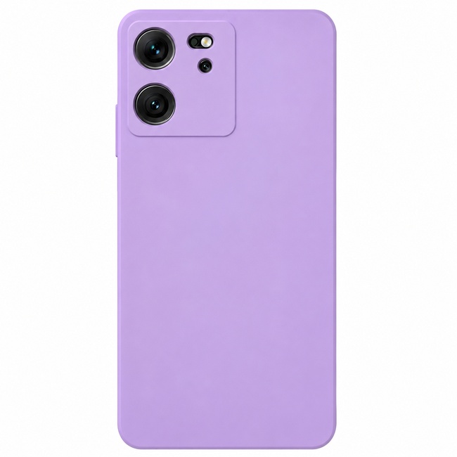Μαλακή θήκη σιλικόνης για Xiaomi Mi 13T Pro - λιλά