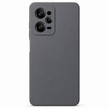 Μαλακή θήκη σιλικόνης για Xiaomi Poco X5 Pro - dark grey