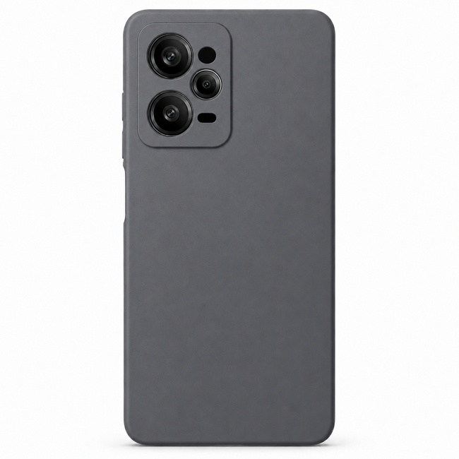 Μαλακή θήκη σιλικόνης για Xiaomi Poco X5 Pro - dark grey