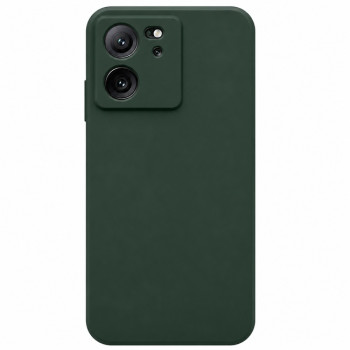 Μαλακή θήκη σιλικόνης για Xiaomi Mi 13T - σκούρο πράσινο