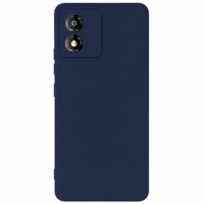Μαλακή θήκη σιλικόνης για Moto E13 - μπλε ναυτικό