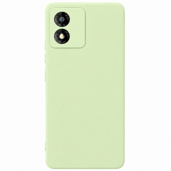 Soft Silicone Case for Moto E13 - Pistachio