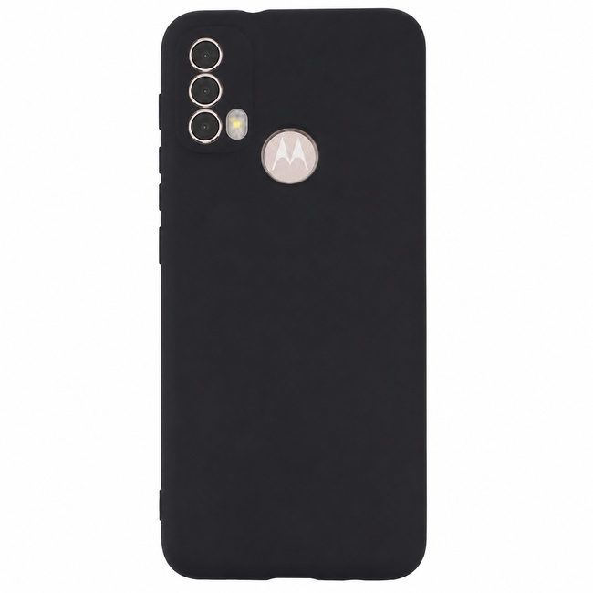 Μαλακή θήκη σιλικόνης για Moto E40 - μαύρη