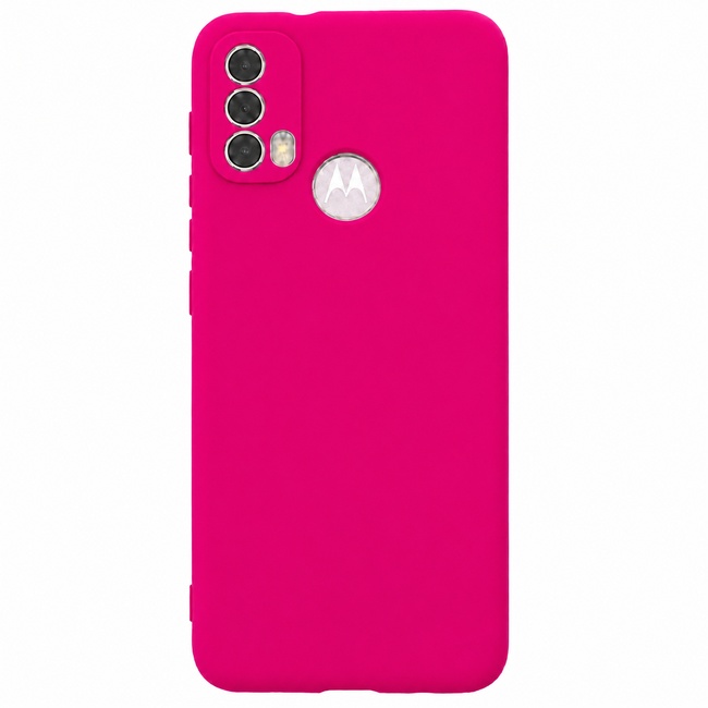 Μαλακή θήκη σιλικόνης για Moto E40 - φούξια