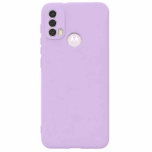 Μαλακή θήκη σιλικόνης για Moto E40 - λιλά