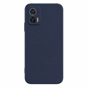 Soft Silicone Case for Moto EDGE 30 NEO - Navy Blue