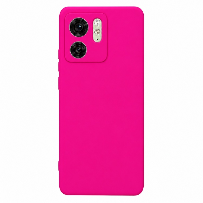 Μαλακή θήκη σιλικόνης για Moto EDGE 40 - φούξια