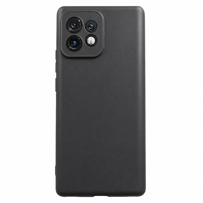 Μαλακή θήκη σιλικόνης για Moto EDGE 40 Pro - μαύρη