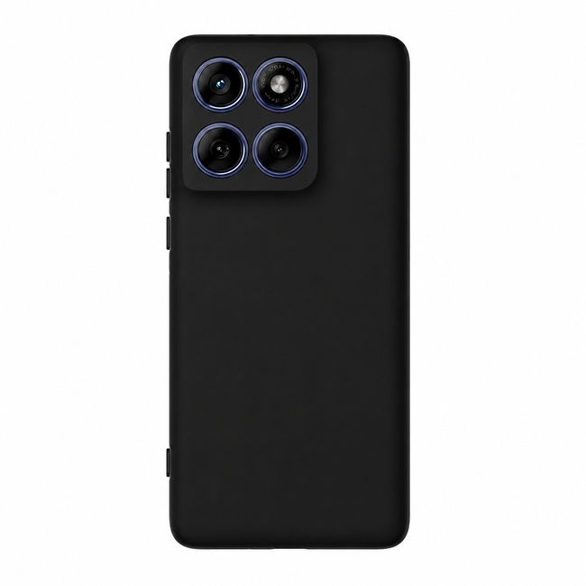 Μαλακή θήκη σιλικόνης για Moto EDGE 60 FUSION - μαύρη