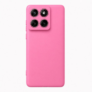 Soft Silicone Case for Moto EDGE 70 FUSION - Pink