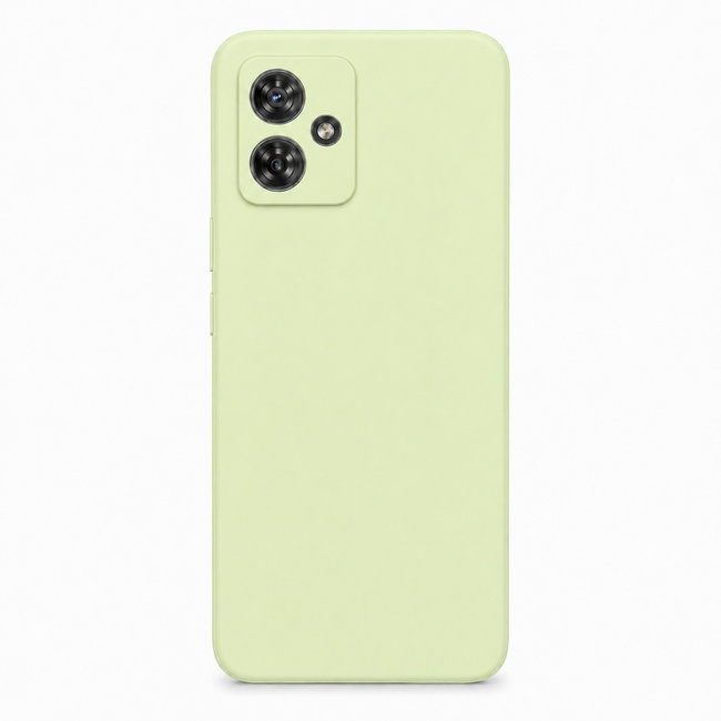 Μαλακή θήκη σιλικόνης για Moto G54 - φιστικί