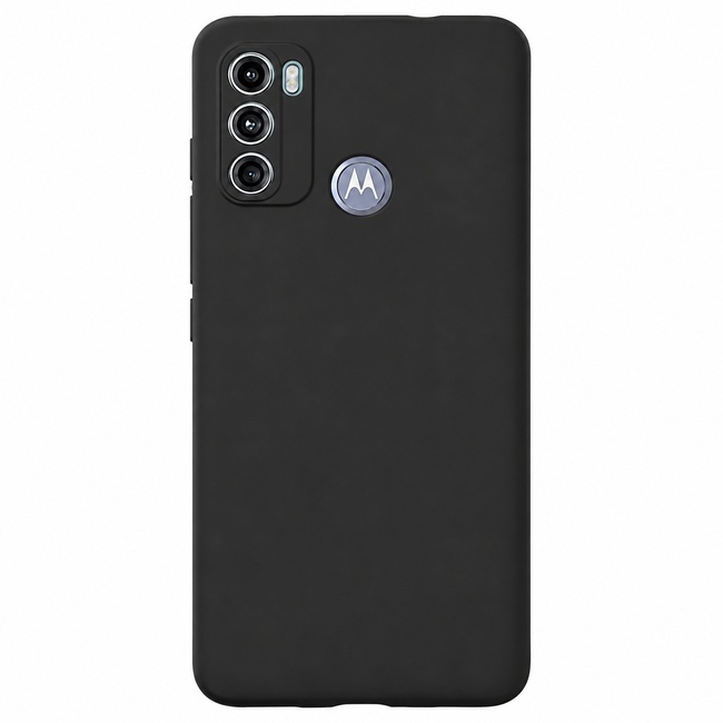 Μαλακή θήκη σιλικόνης για Moto G60 - μαύρη